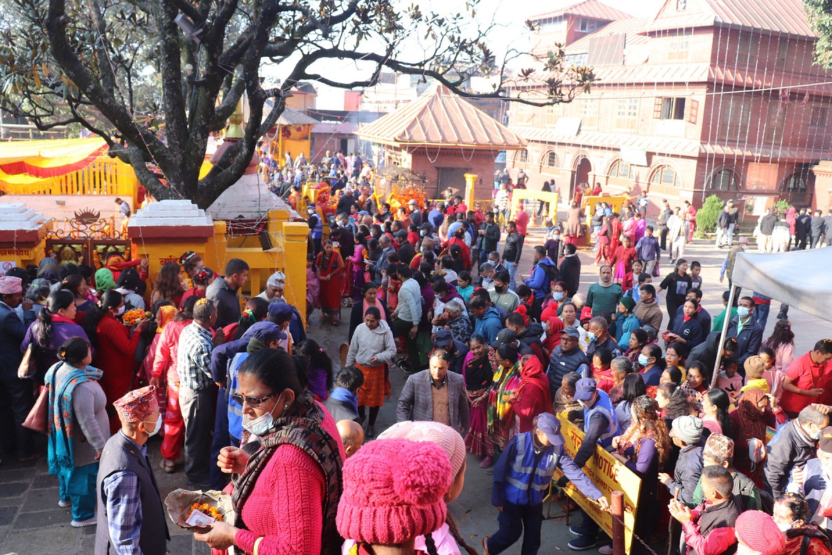 बुढानिलकण्ठ मन्दिरमा हरिबोधिनी एकादशी मेला